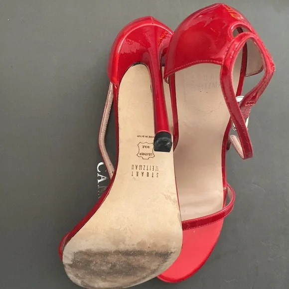 Stuart Weitzman red heel